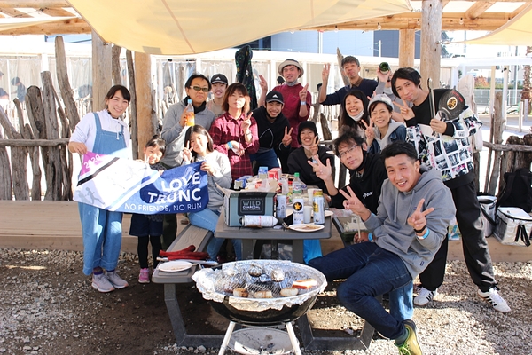 BBQなどのイベントも楽しい！