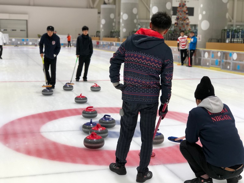 新潟市でカーリング🥌