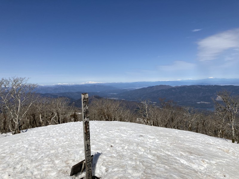 3月終盤の御池岳⛄️