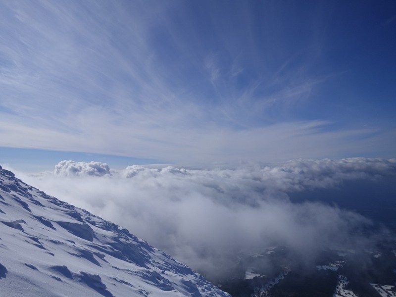 雪の鳥取大山