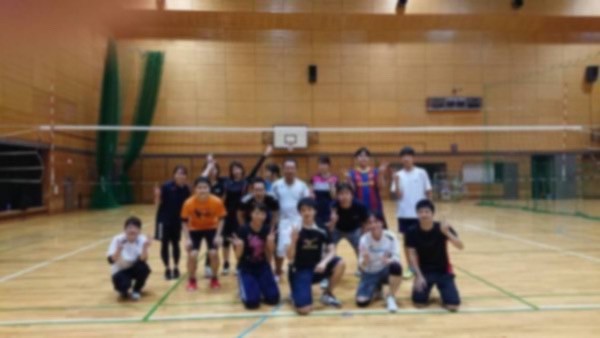 練習後集合写真