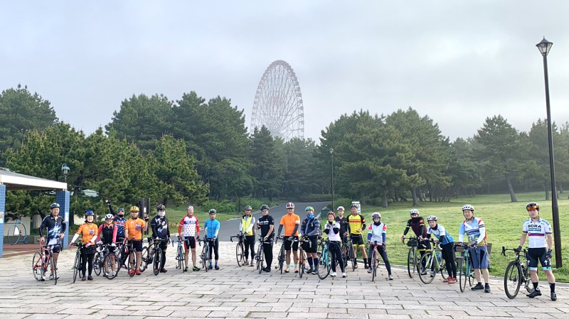 200kmライド(葛西臨海公園