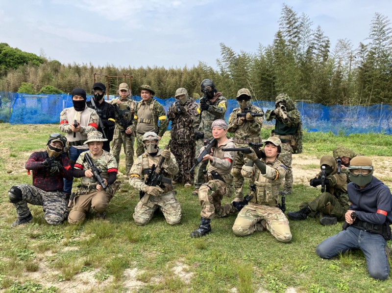 5月、玖珂フィールドにて。