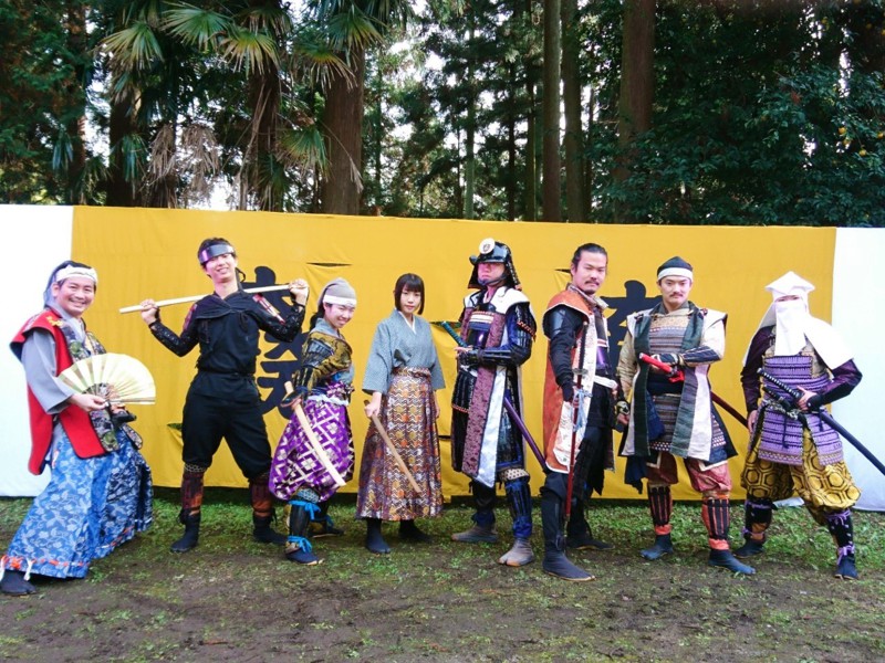 三成会議にて甲冑劇