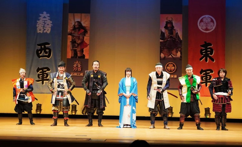 関ケ原ファイナルにて甲冑劇