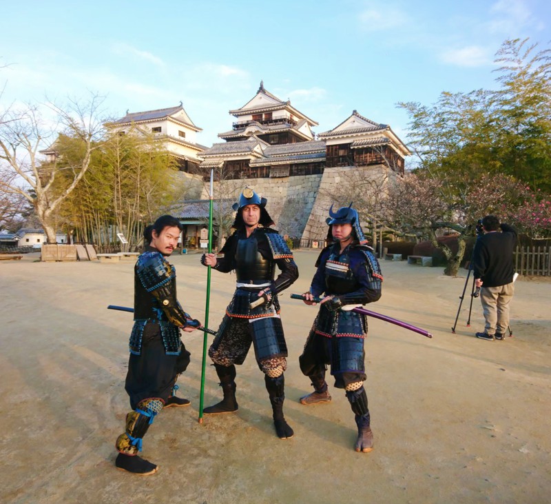 NHKワールド撮影(松山城)