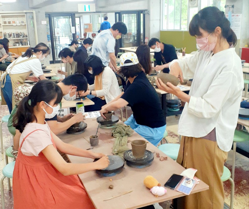 陶芸体験とご当地グルメランチ会