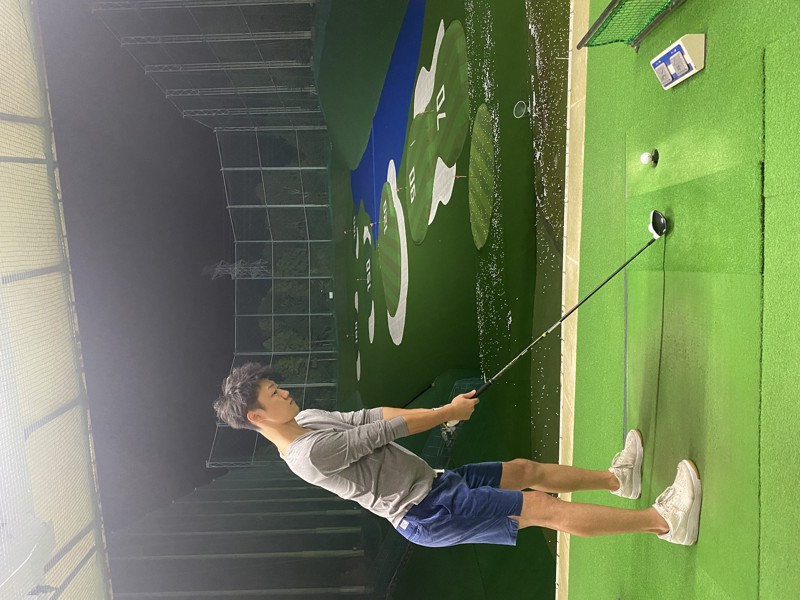 名瀬グリーンゴルフでの練習！