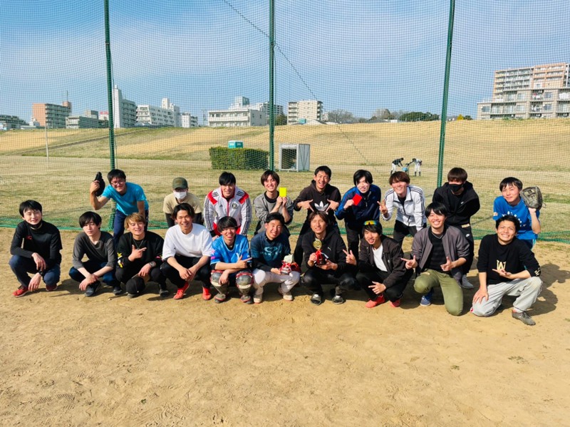 草野球大会未経験部門優写真です
