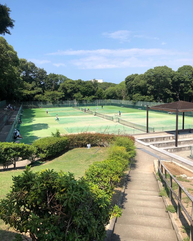 明石城公園テニスコート