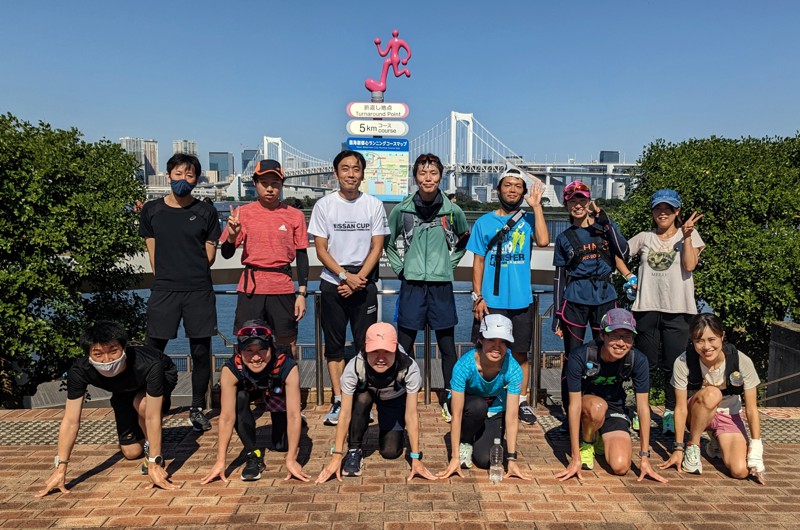 10月にレインボーブリッジラン