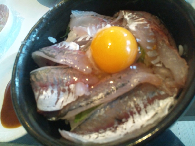 アジ丼ならいくらでも食べ放題♪