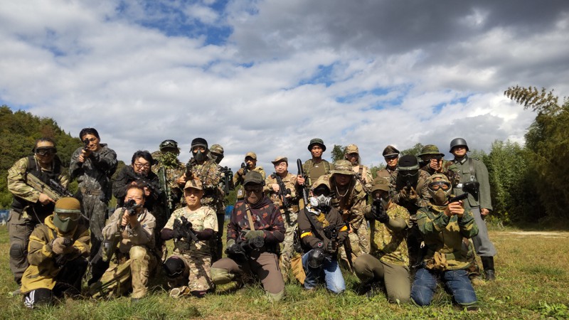 玖珂フィールドにて。