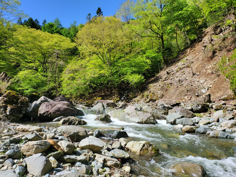 秘密の川