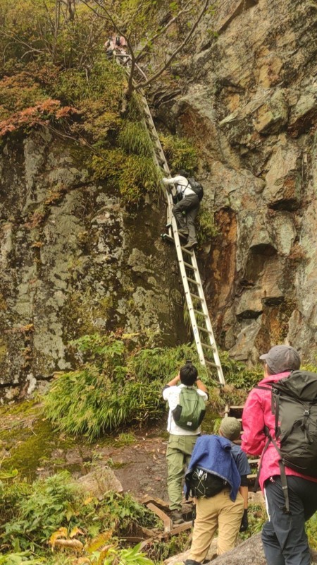 焼山の登山