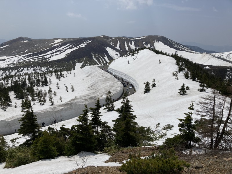 渋峠（国道最高地点）