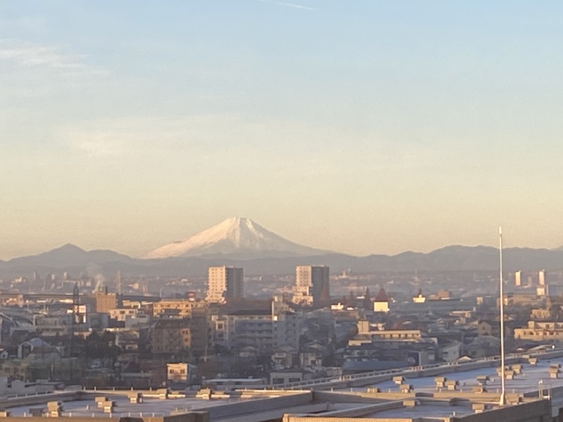 いつかは富士山の様にいただきへ