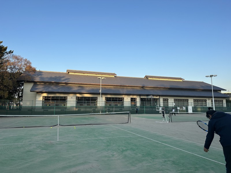 日岡山公園第一テニスコート