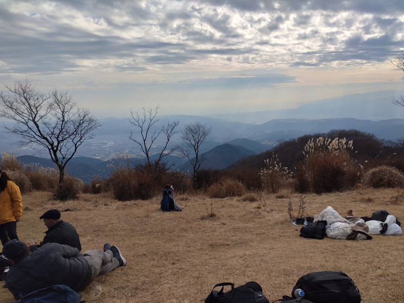 鍋割山 山頂からの景色