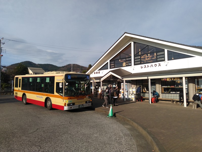 大倉バス停（丹沢登山の拠点）