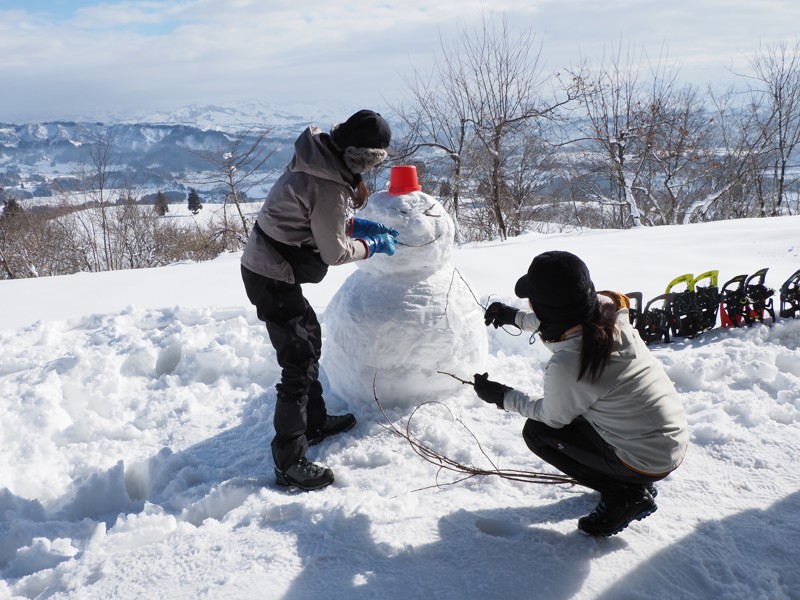 大人の雪遊び