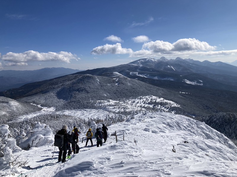 八ヶ岳 北横岳雪上ハイキング