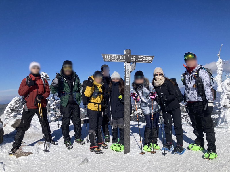 冬の北横岳に登山！