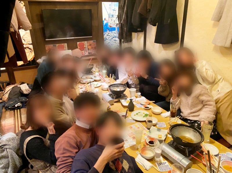 コロナ以前の懐かしの飲み会