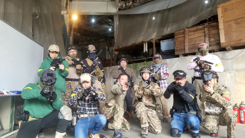 アルムCQB主催ゲームにて