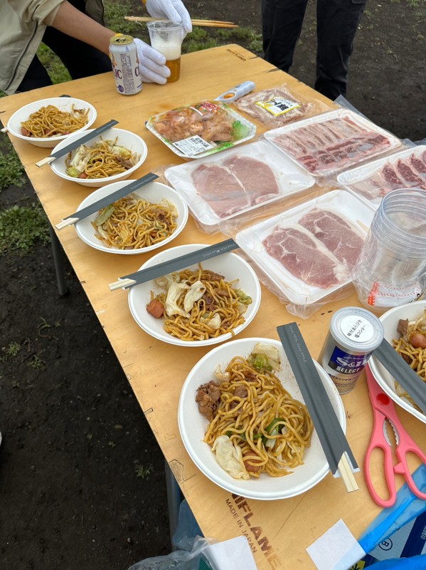 BBQ会で親睦を深め🍖