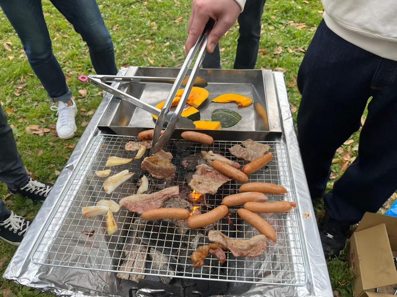 BBQの様子④