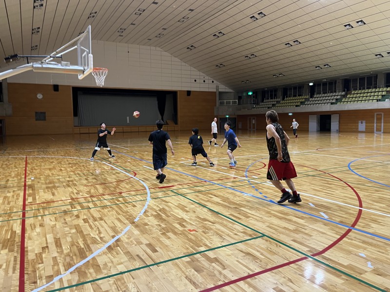 練習風景🏀