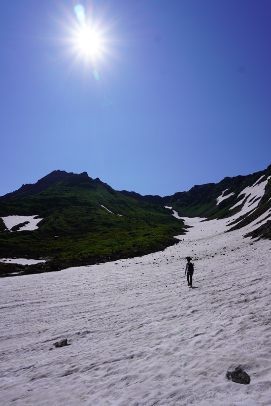 残雪期登山