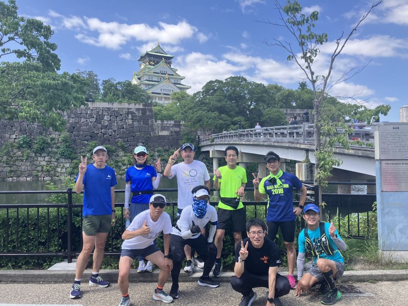 関西TARC大阪城公園朝練