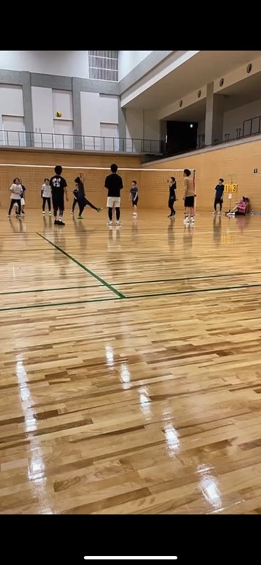 試合風景