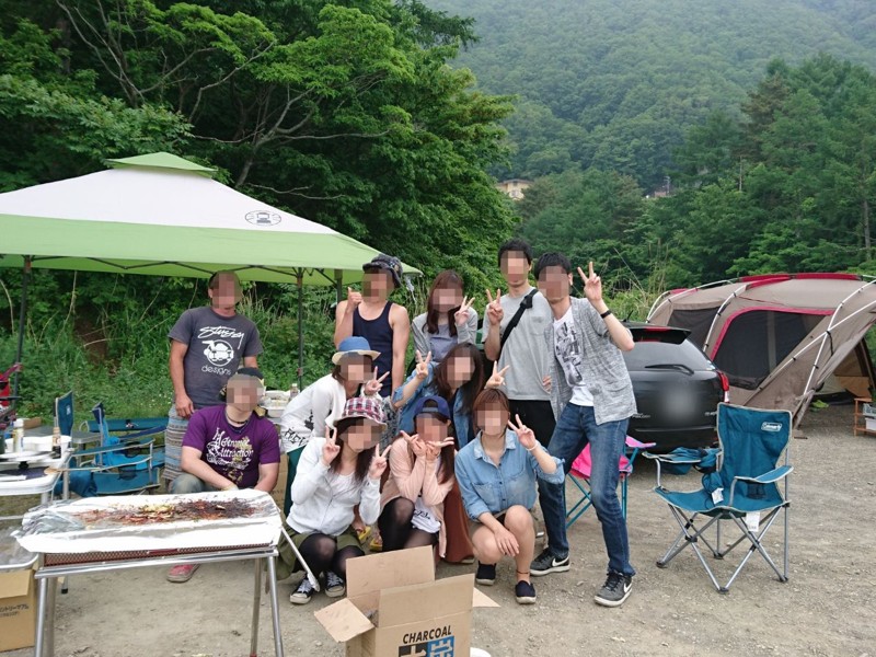 本栖湖でグルキャンイベント☆