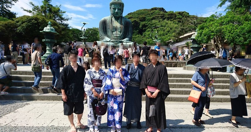 鎌倉紫陽花浴衣イベント☆