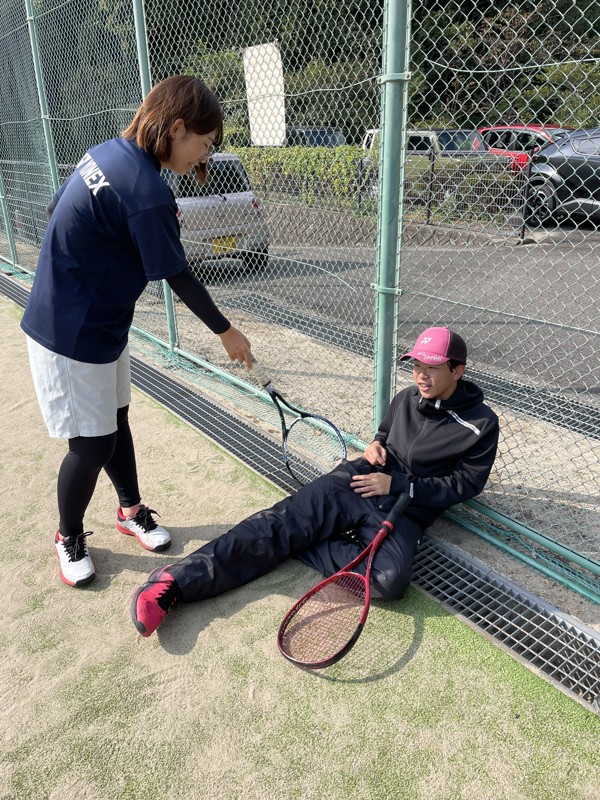 休憩中も和気あいあいと☺️