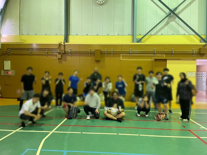 毎回楽しくバドミントン🏸