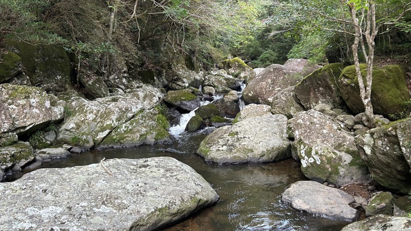 京都るり渓の沢歩きは最高♪