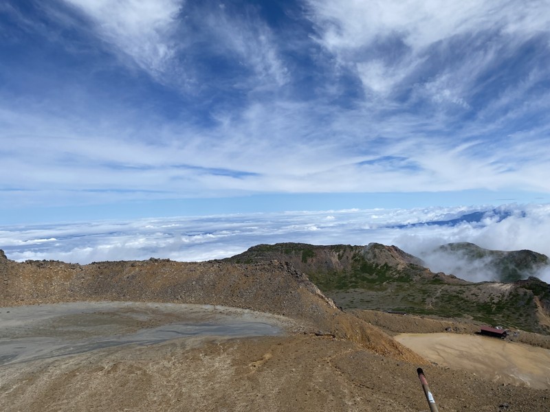 御嶽山山頂からの写真