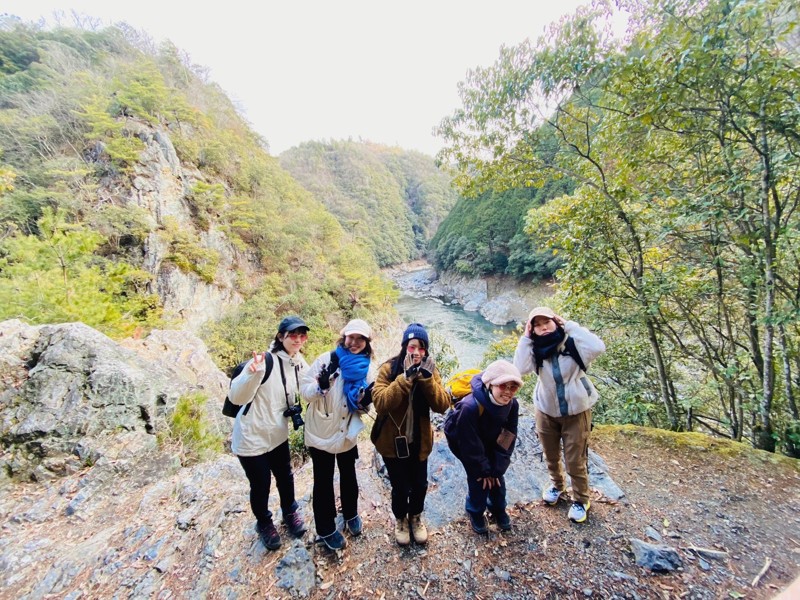 京都嵐山へハイキング