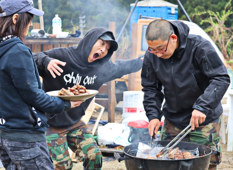 サバゲ&BBQは最高です!