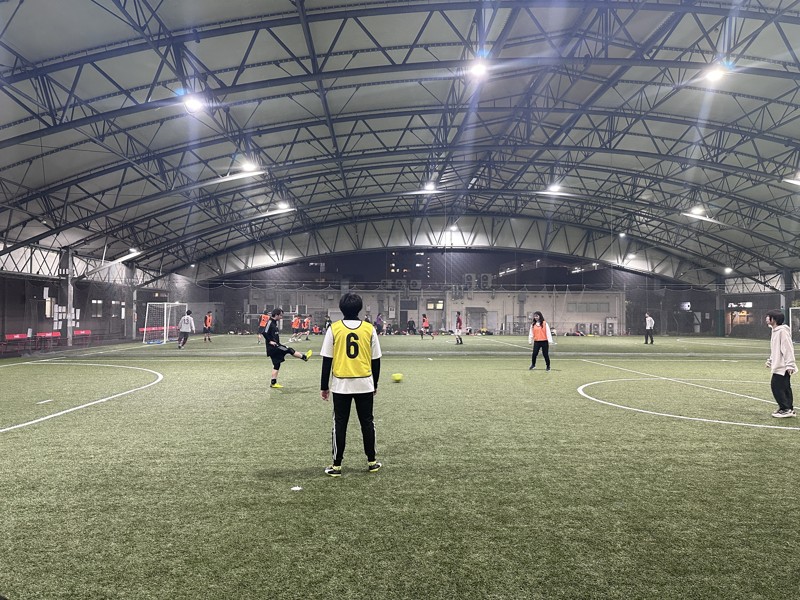 合間の練習です⚽️