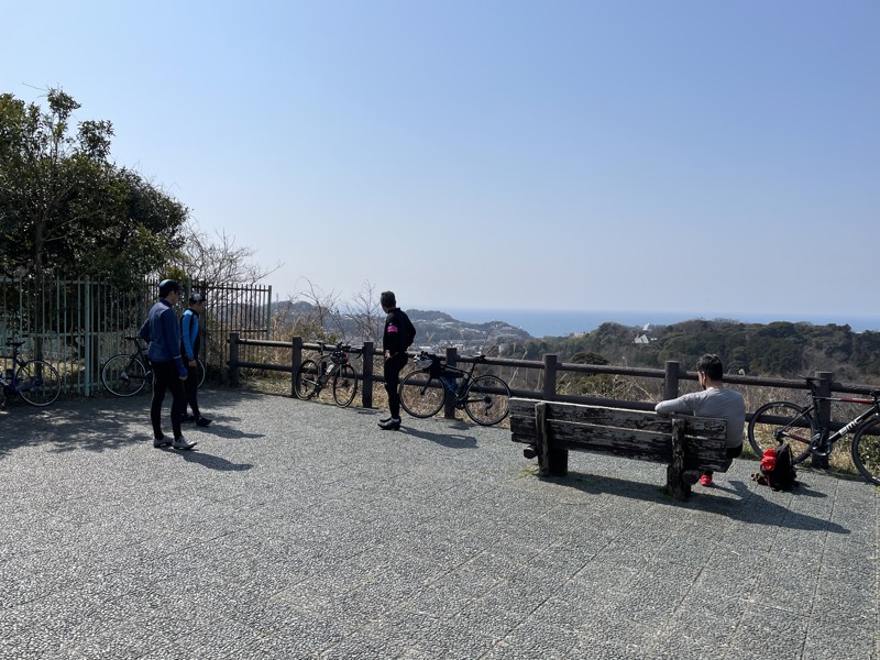 小坪の展望台のある公園