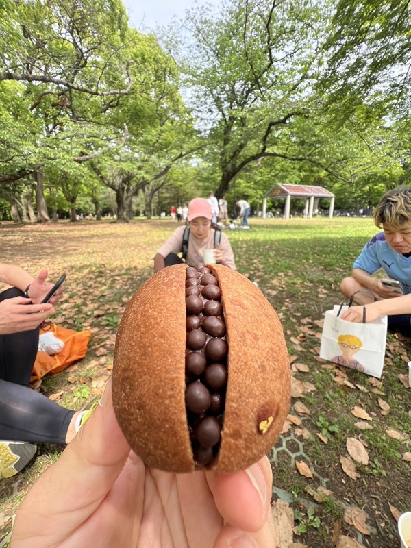 代々木パンランのゴールは公園ブ