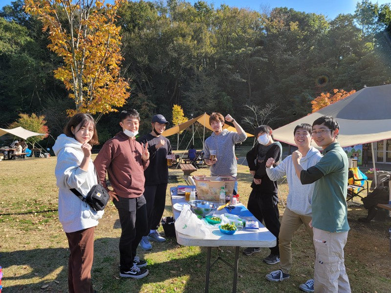 メンバーでBBQ🍖