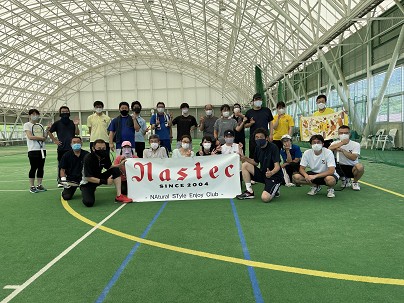 北部スポレク屋内運動場にて