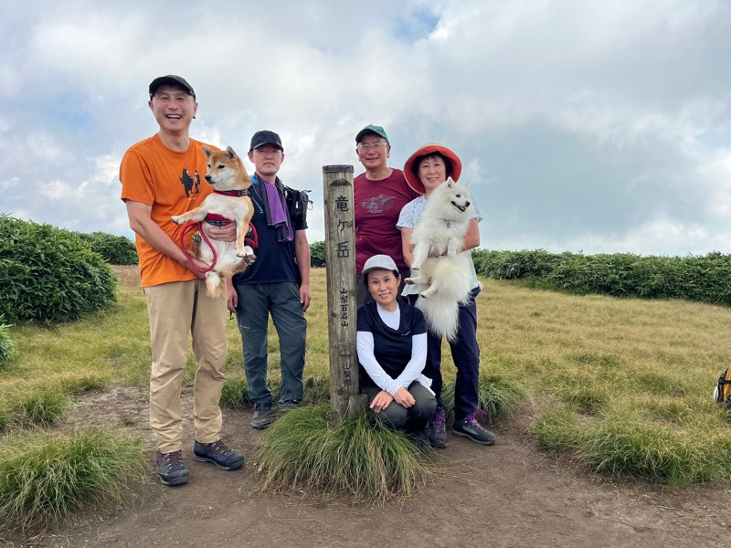 竜ヶ岳1485m🗻また見えず