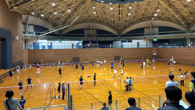 真岡市長杯の風景